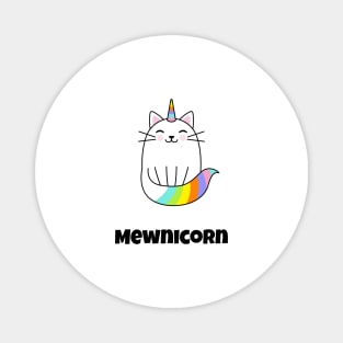 mewnicorn funny cat Magnet